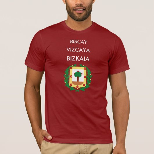 T - Shirt Biskayas Vizcaya Biskaia (Vorderseite)