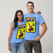 T-Shirt 'Black Cat Comics' aus den 1940ern (Unisex)