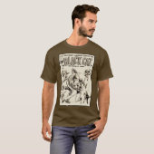 T-Shirt 'Black Cat Comics aus den 1940ern' (Vorne ganz)