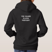 T-Shirt-Black History Month 100 Years Hoodie (Rückseite)