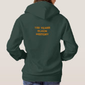 T-Shirt-Black History Month 100 Years Hoodie (Rückseite)