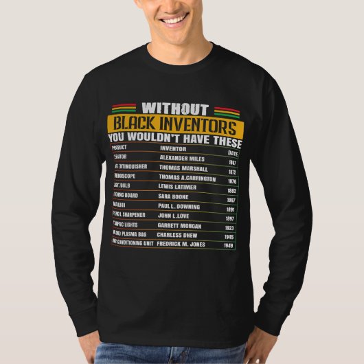 T-Shirt- Black History Month 100 Years T-Shirt (Vorderseite)