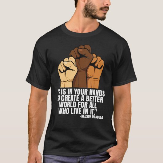 T-Shirt-Black History Month 100 Years T-Shirt (Vorderseite)
