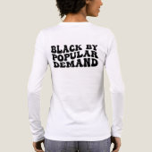 T-Shirt-Black History Month 100 years Tri-Blend Shirt (Rückseite)