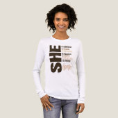 T-Shirt-Black History Month 100 Years Tri-Blend Shirt (Vorderseite voll)