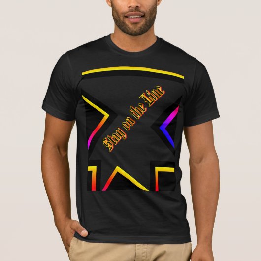 T-Shirt bleib dran (Vorderseite)