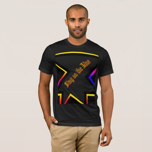 T-Shirt bleib dran  (Vorne ganz)