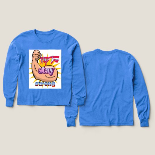 T-Shirt bleibe (Design Vorder- & Rückseite)