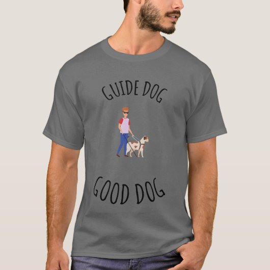 T - Shirt Blindenhund (Vorderseite)