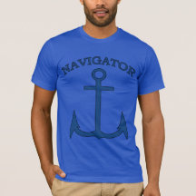 T - Shirt Blue Anchor Mens