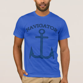 T - Shirt Blue Anchor Mens