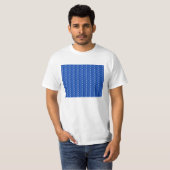 T - Shirt Blue Glitzer (Vorne ganz)