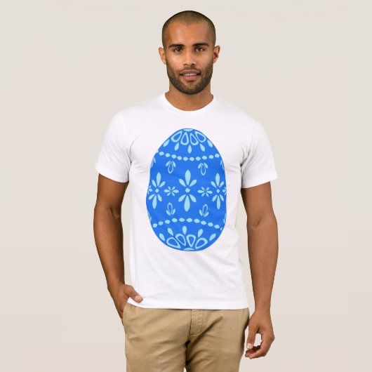 T - Shirt Blue Lace Ostereier (Vorne ganz)