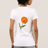 T - SHIRT - BLUME POWER (Rückseite)