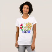 T - Shirt "Blume Power" (Vorne ganz)