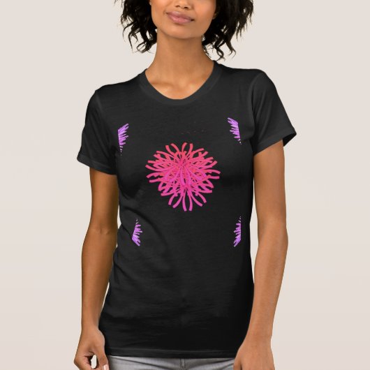 T-Shirt-Blume T-Shirt (Vorderseite)
