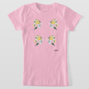 T-Shirt : Blumensträuße