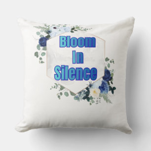 T-Shirt Blüte in Stille Kissen