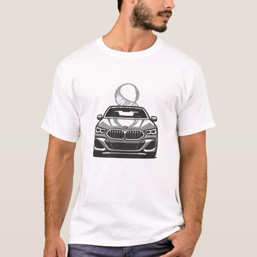 T-Shirt BMW M8 ICON (Vorderseite)