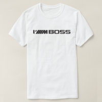 T-Shirt BMW ///M "I'//M BOSS"