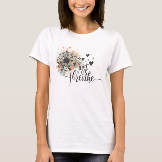 T - Shirt Bohemisch Wildblume (Vorderseite)