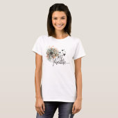 T - Shirt Bohemisch Wildblume (Vorne ganz)