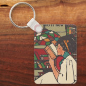 T-SHIRT Book Worm Schlüsselanhänger (Vorderseite)
