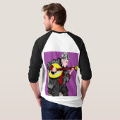 T - Shirt: Bouzouki Player T-Shirt (Schwarz voll)