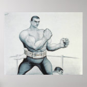 T-SHIRT Boxing Poster (Vorne)