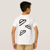 T - Shirt Boys | kosmisches Abenteuer (Schwarz voll)