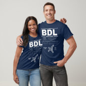 T - Shirt Bradley International Airport (BDL) (Unisex)