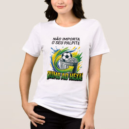 T-Shirt Brasil auf dem Weg zum Hexa - Es ist egal, Tri-Blend Shirt