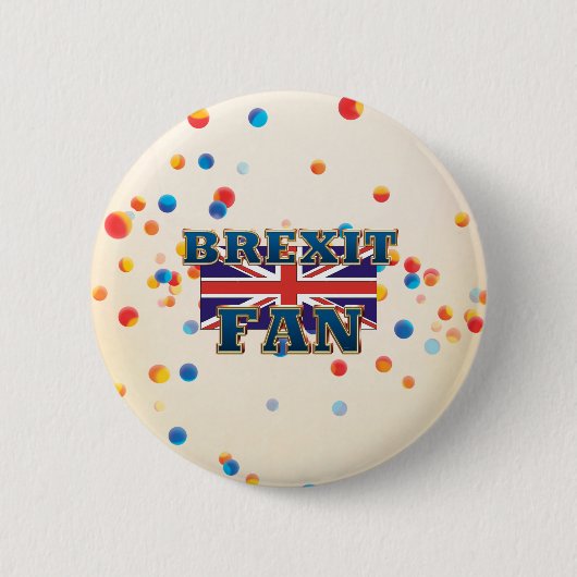 T-SHIRT Brexit Fan Button (Vorderseite)