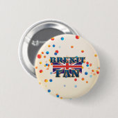 T-SHIRT Brexit Fan Button (Vorne & Hinten)