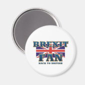 T-SHIRT Brexit Fan Magnet (Vorderseite/Rückseite)