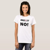 T - Shirt Brexit No (Vorne ganz)