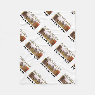 T-SHIRT Broadway-Stern Fleecedecke