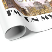 T-SHIRT Broadway-Stern Geschenkpapier (Rolleneckpunkt)