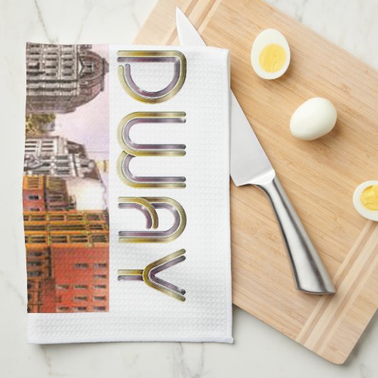 T-SHIRT Broadway-Stern Handtuch (Viertel Falte)