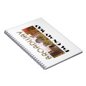 T-SHIRT Broadway-Stern Notizblock (Rechte Seite)