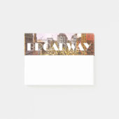 T-SHIRT Broadway-Stern Post-it Klebezettel (Vorderseite)