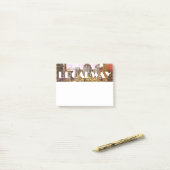 T-SHIRT Broadway-Stern Post-it Klebezettel (Auf Schreibtisch)