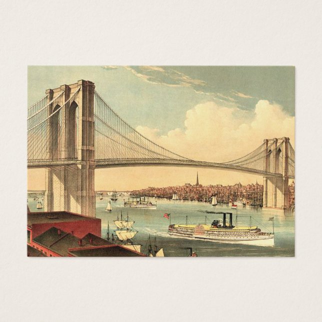 T-SHIRT Brooklyn Bridge (Vorderseite)