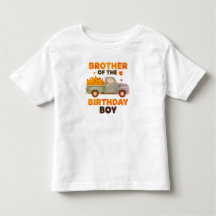 T-Shirt Bruder des Geburtstagsjungen, Herbst-Kürbi