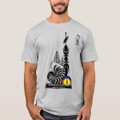 T-Shirt/Brüderlichkeit. Solidarität. Gerechtigkeit T-Shirt (Vorderseite)