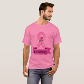 T - Shirt - Brustkrebs-Bewusstsein (Vorne ganz)