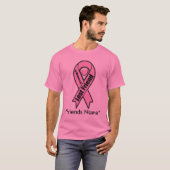 T - Shirt - Brustkrebs - verlorener Freund (Vorne ganz)