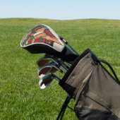 T-SHIRT Buch-Wurm Golf Headcover (In SItu)