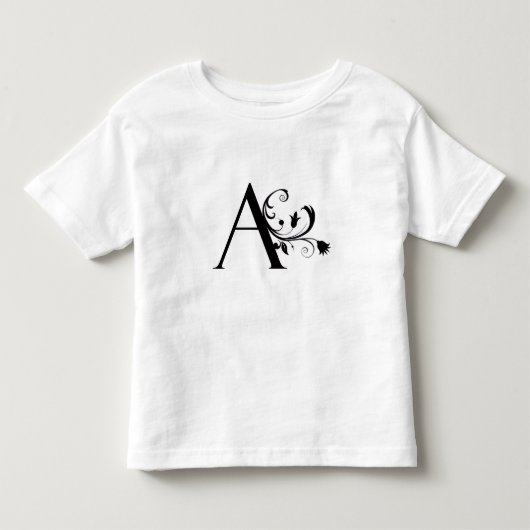 T-Shirt Buchstabe A (Vorderseite)