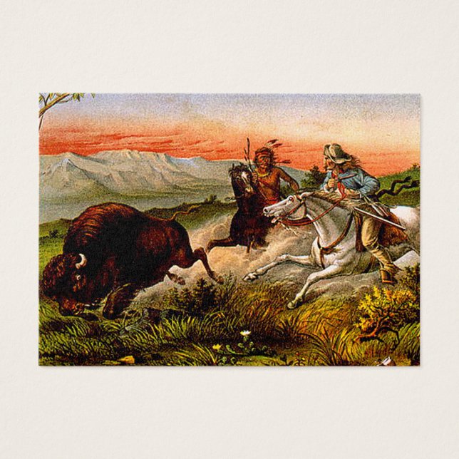 T-SHIRT Buffalo Chase (Vorderseite)